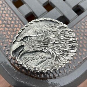 Silver Eagle Belt Buckle